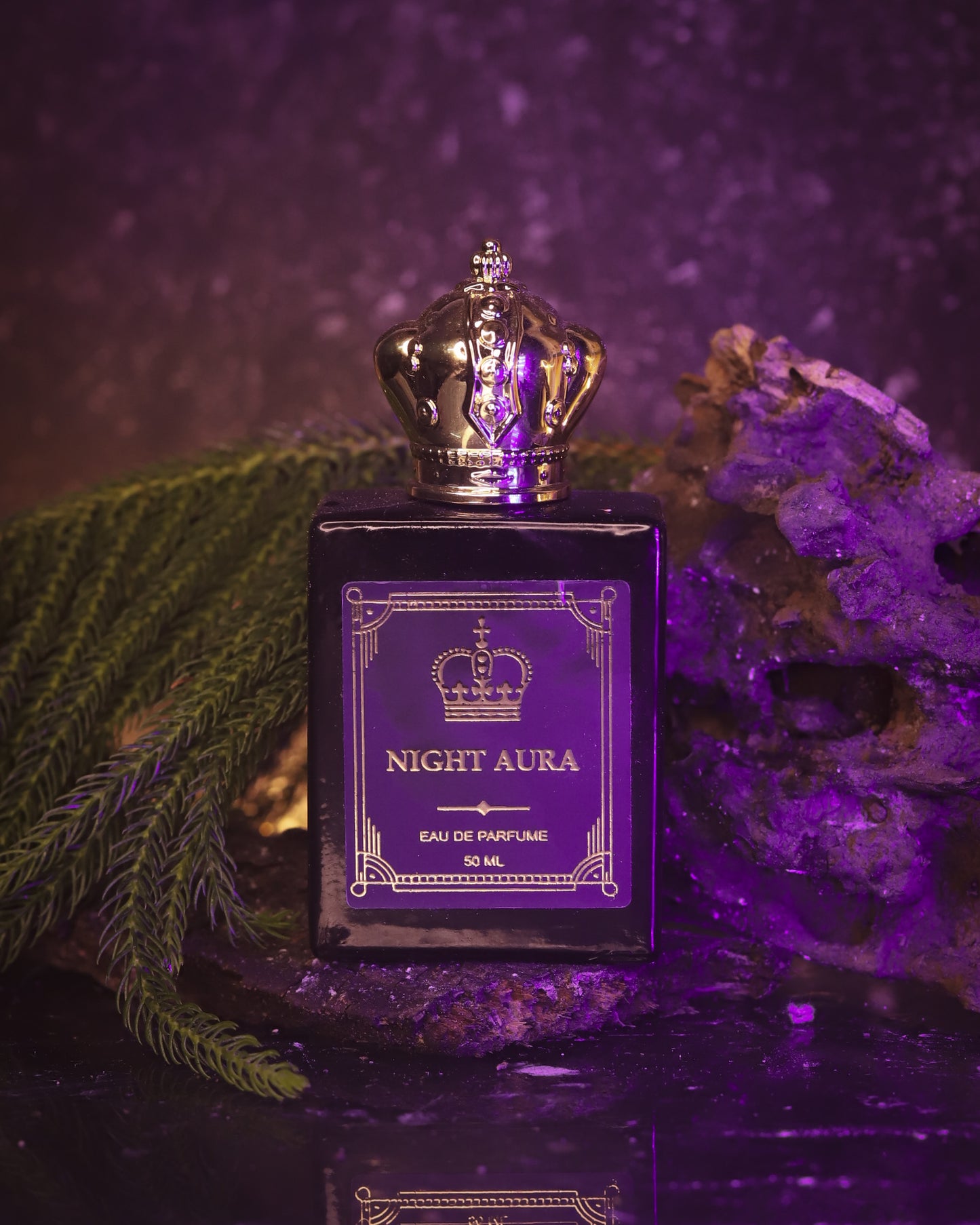 Night Aura (Unisex) Eau De Perfume 50ml by Crown's Queue