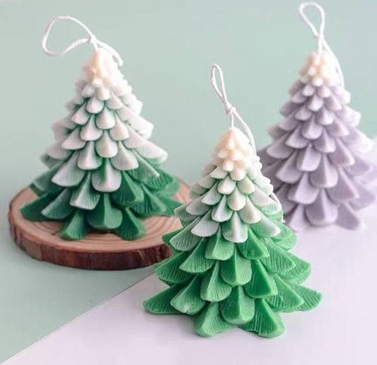 Christmas Special Scented Soy Wax Candles Mini Set number 02 by Crown's Queue in (Pack of 6)